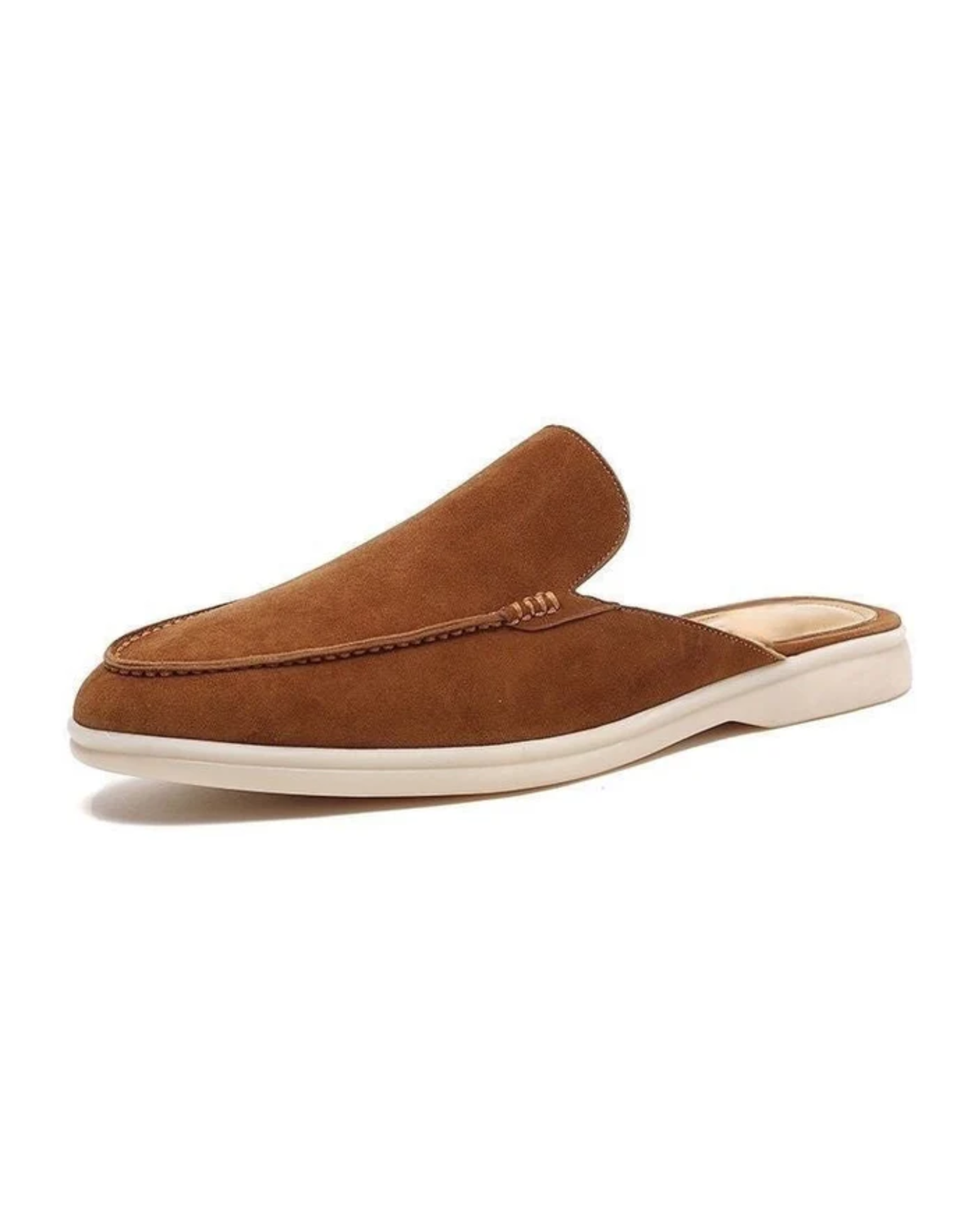 Mule da Uomo Estivi Slip-On con Tallone Aperto e Suola Bassa