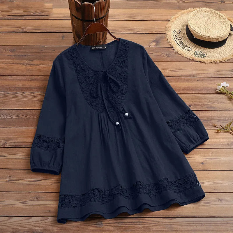 Blusa in Pizzo Donna Leggera, dal Casual agli Eventi Eleganti