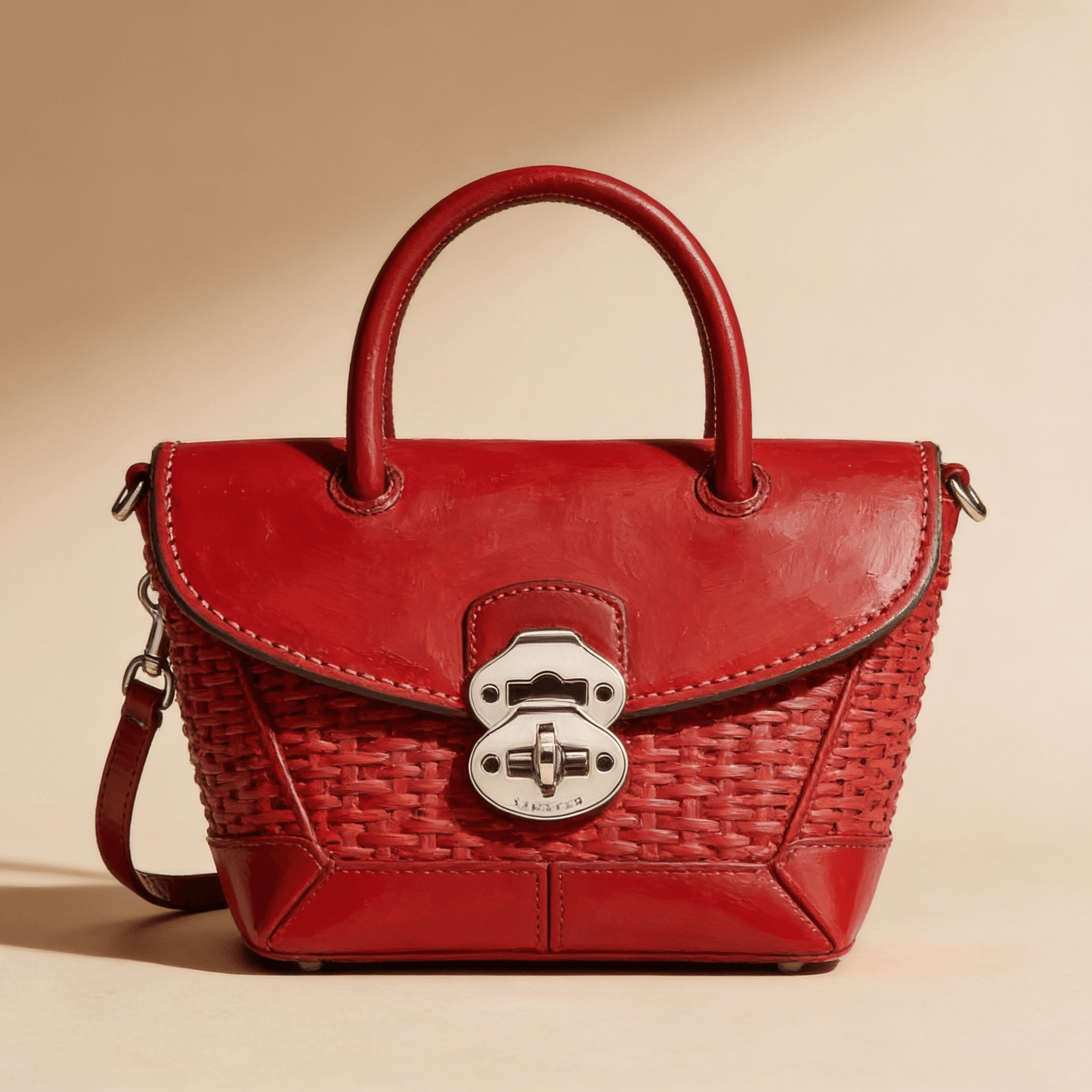 Vera Baby Vimini Rosso Ciliegia