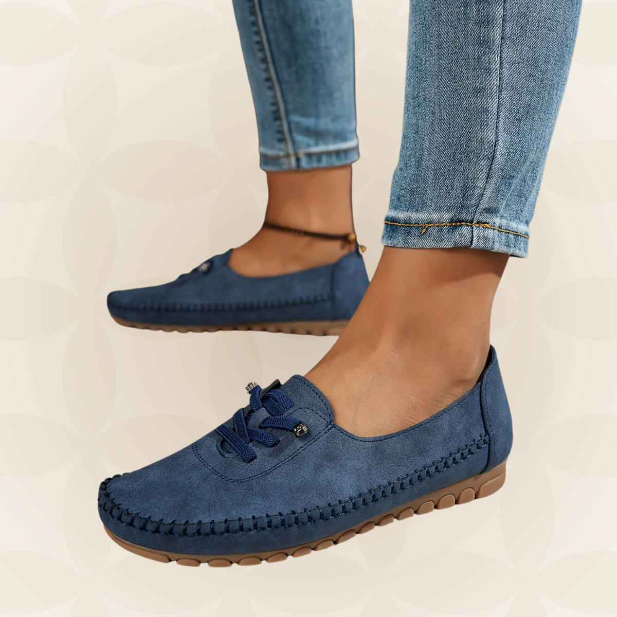 Mocassini Donna Aafke | Slip-On per Piedi Sensibili e con Supporto