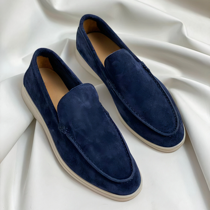 Loafer Uomo | Design Slip-On & Suola Bianca Casual-Chic