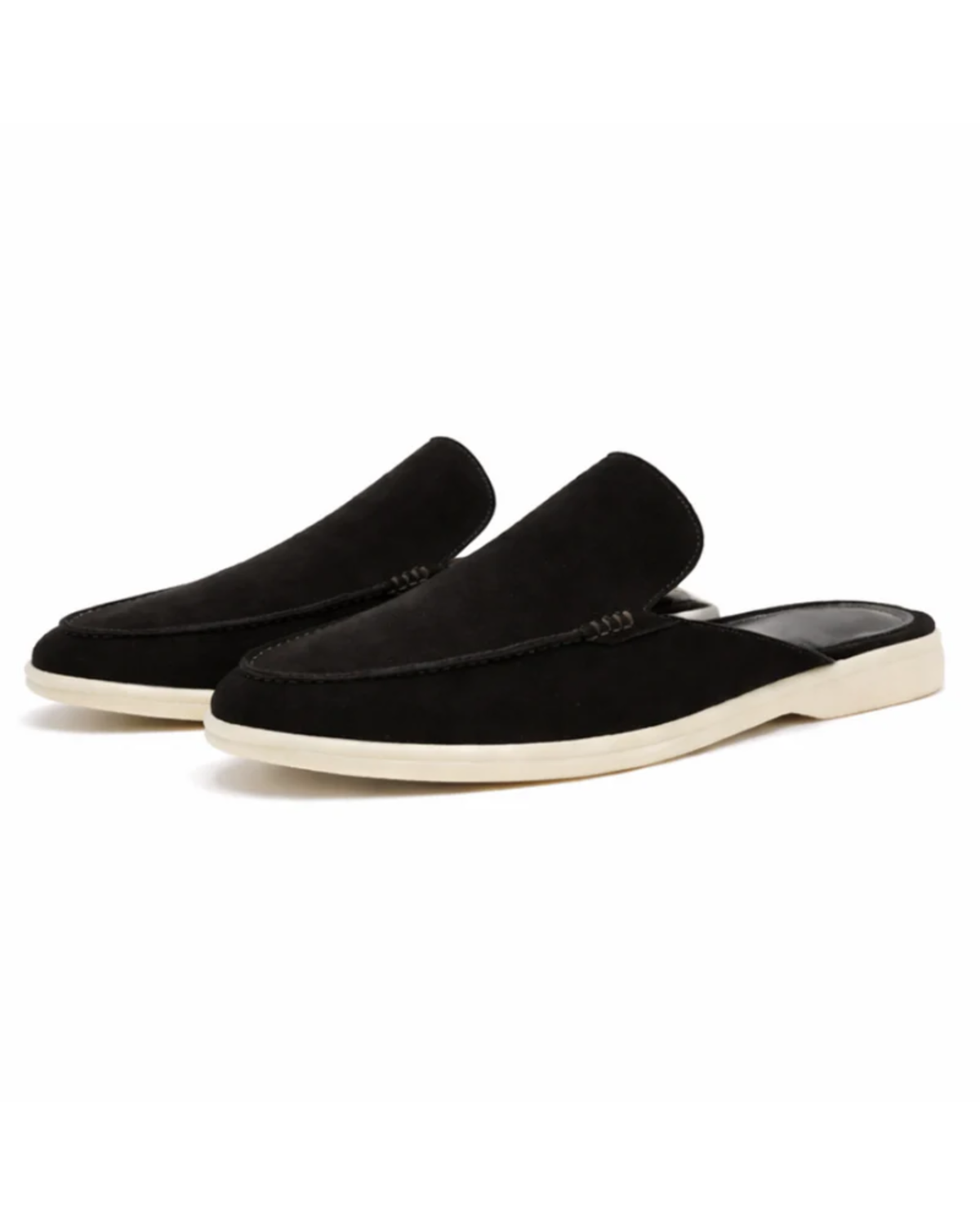 Mule da Uomo Estivi Slip-On con Tallone Aperto e Suola Bassa