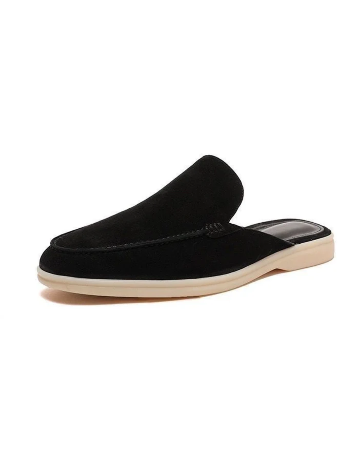 Mule da Uomo Estivi Slip-On con Tallone Aperto e Suola Bassa
