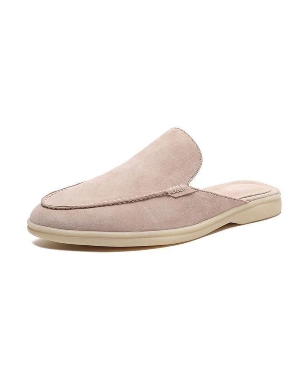Mule da Uomo Estivi Slip-On con Tallone Aperto e Suola Bassa