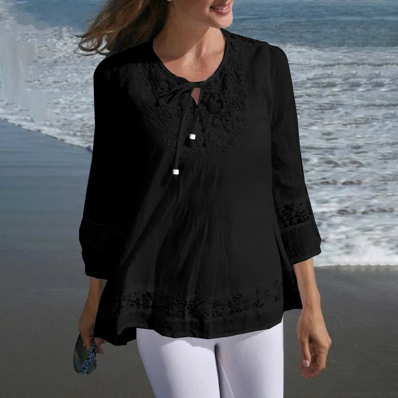 Blusa in Pizzo Donna Leggera, dal Casual agli Eventi Eleganti