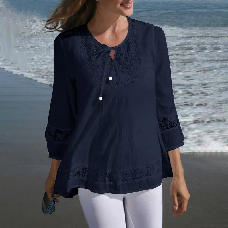 Blusa in Pizzo Donna Leggera, dal Casual agli Eventi Eleganti