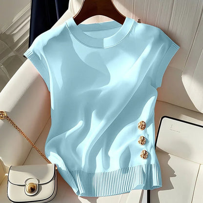 Blusa Donna Elegante, Fluida e Drappeggiata
