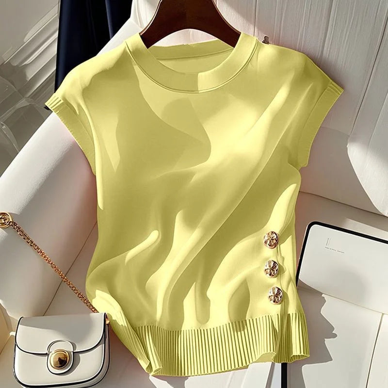 Blusa Donna Elegante, Fluida e Drappeggiata