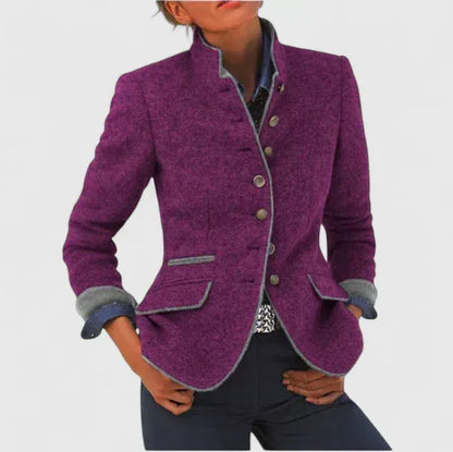 Alina | Cardigan donna con bottoni formale per ufficio