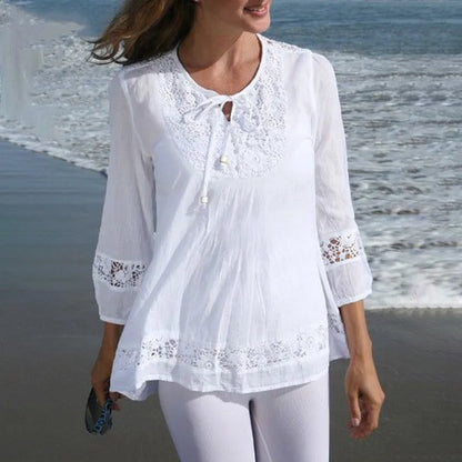 Blusa in Pizzo Donna Leggera, dal Casual agli Eventi Eleganti