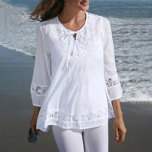 Blusa in Pizzo Donna Leggera, dal Casual agli Eventi Eleganti