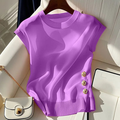 Blusa Donna Elegante, Fluida e Drappeggiata