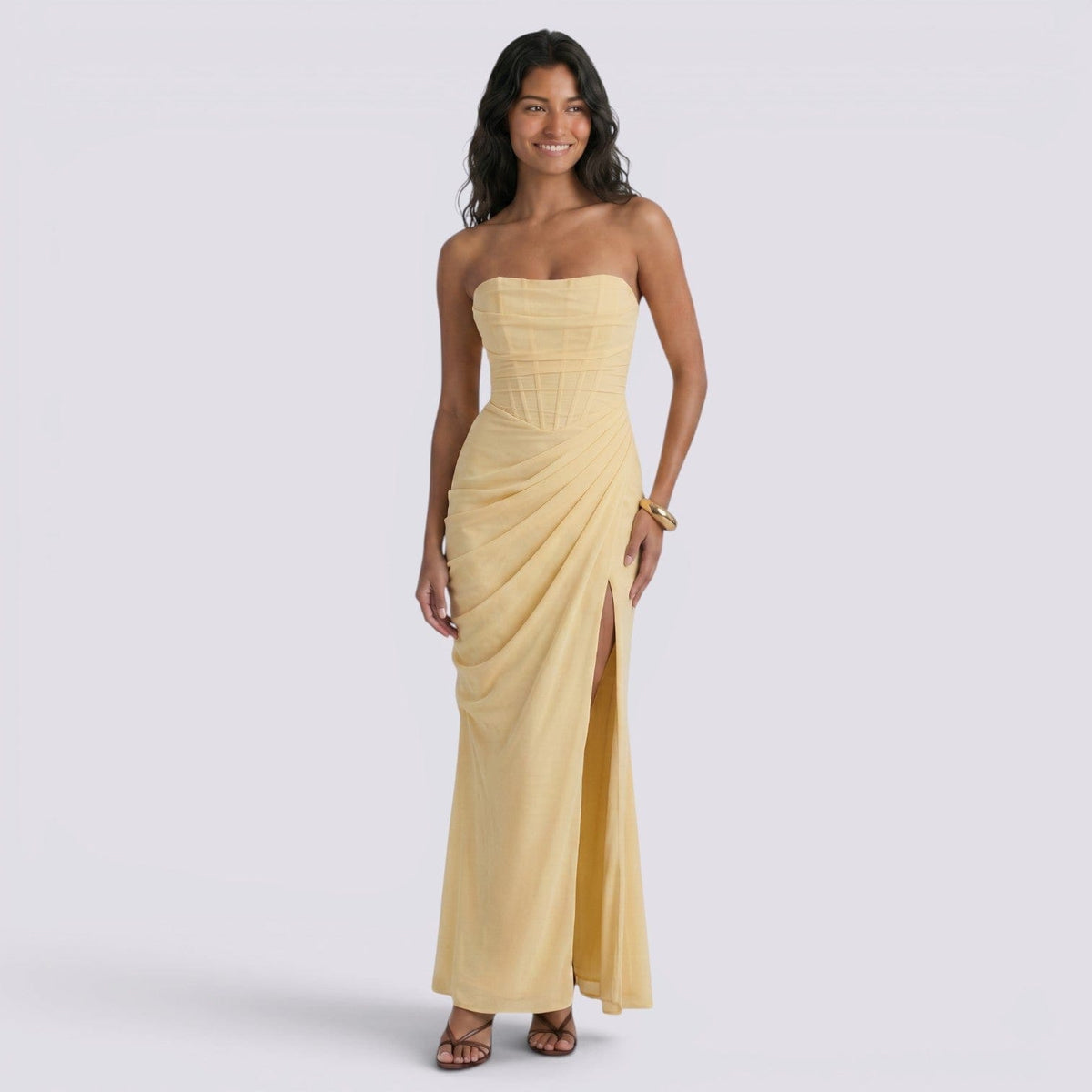 Abito Donna da Cerimonia Plissé, Elegante e Femminile
