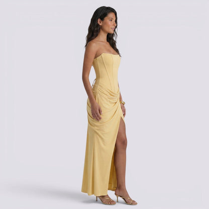 Abito Donna da Cerimonia Plissé, Elegante e Femminile