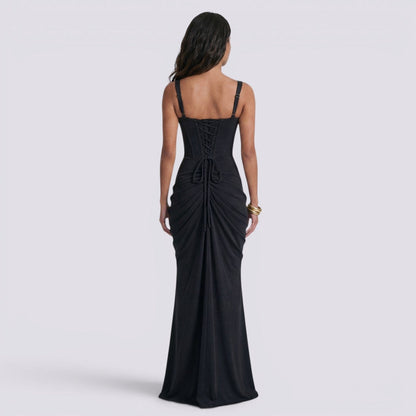 Abito Donna da Cerimonia Plissé, Elegante e Femminile