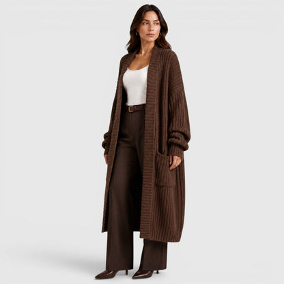 Cappotto Donna in Maglia | Leggero, Ampio e da Mezza Stagione