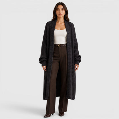 Cappotto Donna in Maglia | Leggero, Ampio e da Mezza Stagione