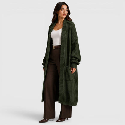 Cappotto Donna in Maglia | Leggero, Ampio e da Mezza Stagione