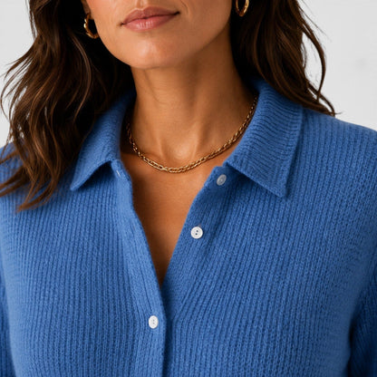 Cardigan Donna Maglia Morbido Leggero con Bottoni
