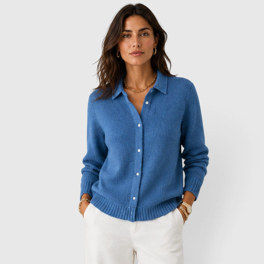 Cardigan Donna Maglia Morbido Leggero con Bottoni