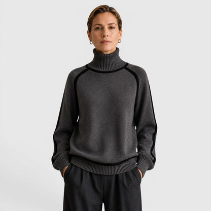 Maglione Dolcevita Donna in Maglia | Ampio, Morbido e Invernale