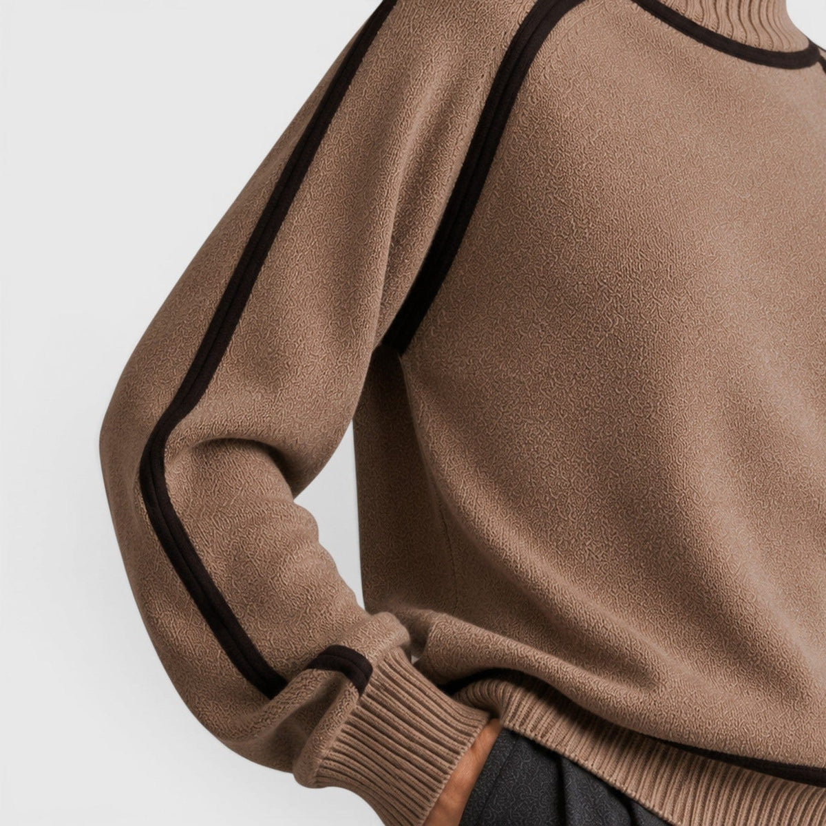 Maglione Dolcevita Donna in Maglia | Ampio, Morbido e Invernale
