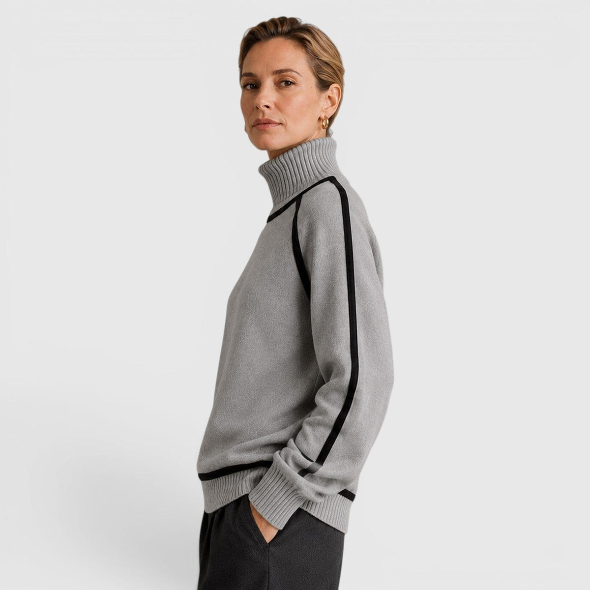 Maglione Dolcevita Donna in Maglia | Ampio, Morbido e Invernale