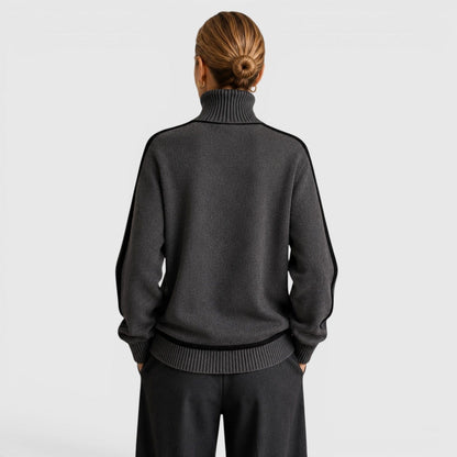 Maglione Dolcevita Donna in Maglia | Ampio, Morbido e Invernale