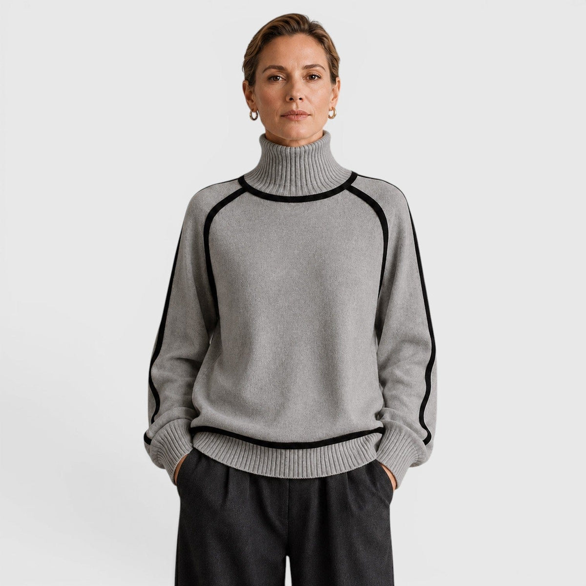 Maglione Dolcevita Donna in Maglia | Ampio, Morbido e Invernale