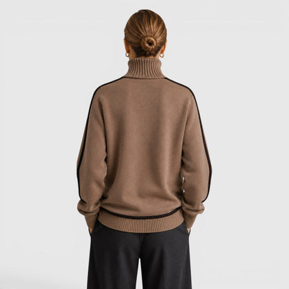 Maglione Dolcevita Donna in Maglia | Ampio, Morbido e Invernale