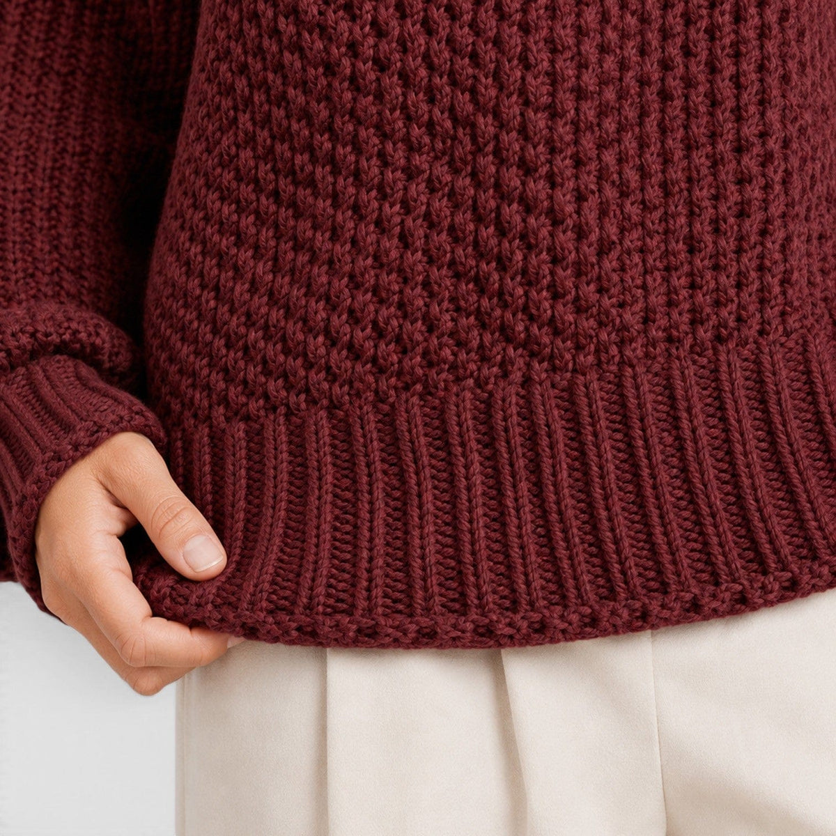Maglione Dolcevita Donna Morbido Caldo Collo Alto