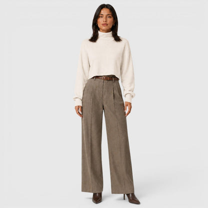 Maglione Dolcevita Donna Elegante in Maglia Morbida