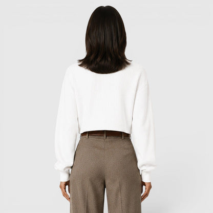 Maglione Dolcevita Donna Elegante in Maglia Morbida