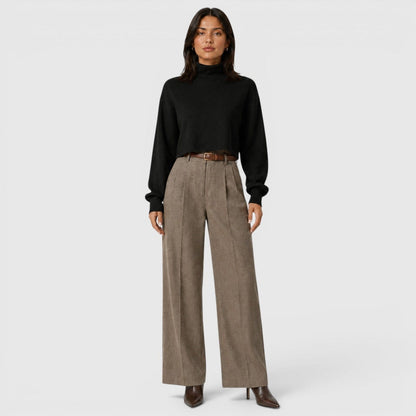 Maglione Dolcevita Donna Elegante in Maglia Morbida