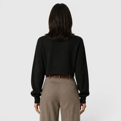 Maglione Dolcevita Donna Elegante in Maglia Morbida