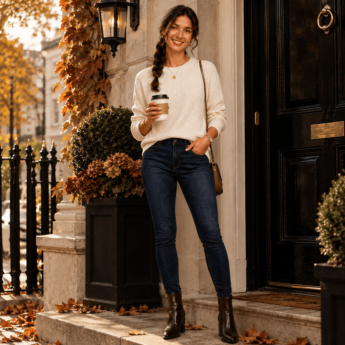 Maglione Donna Girocollo in Ciniglia Morbida da Ufficio