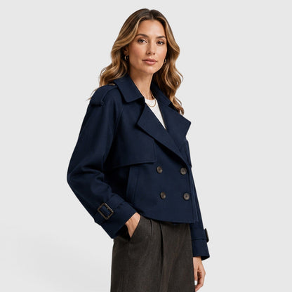Trench Donna Doppiopetto Leggero Classico Smart Casual