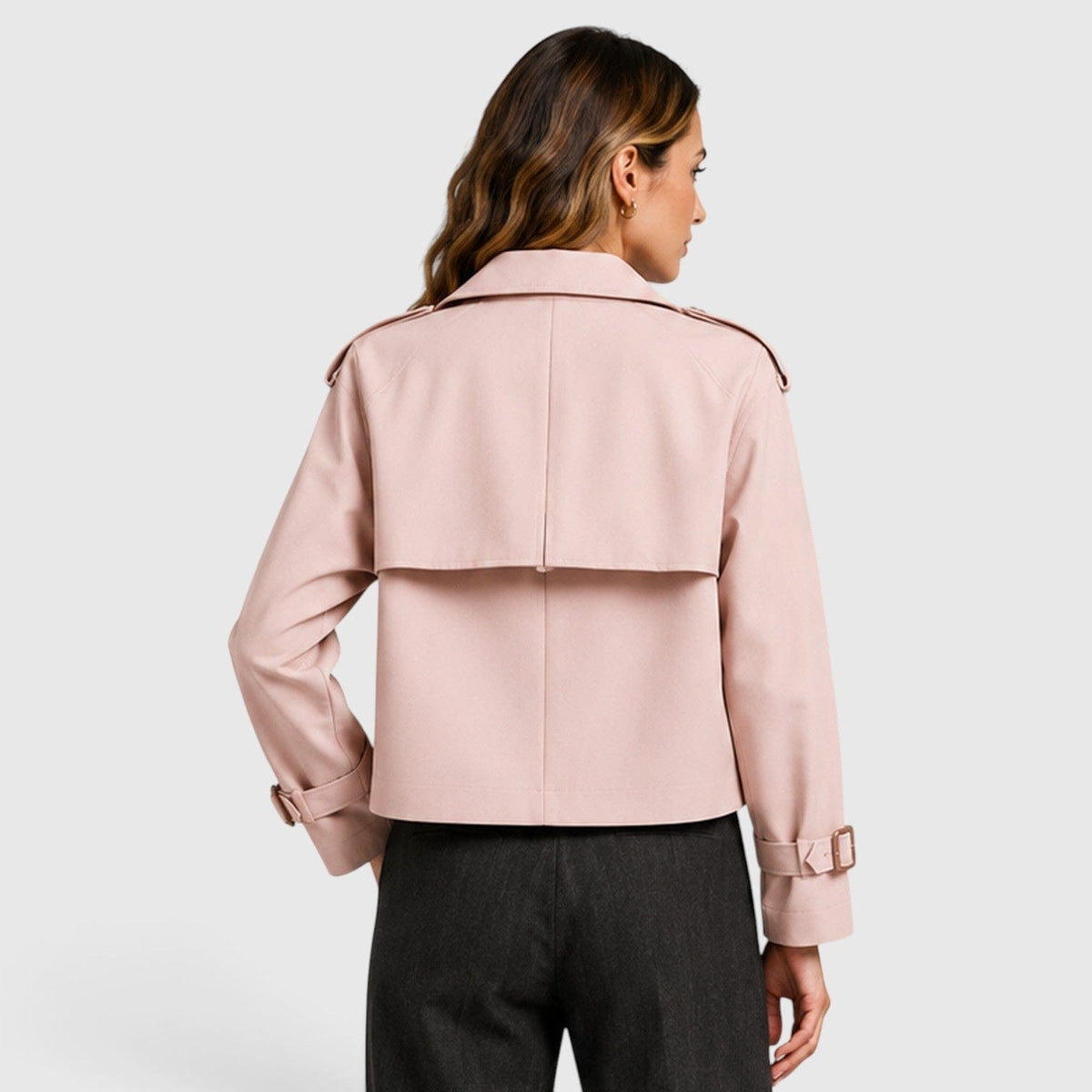 Trench Donna Doppiopetto Leggero Classico Smart Casual