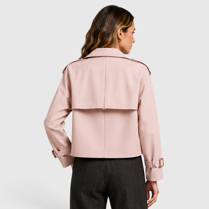 Trench Donna Doppiopetto Leggero Classico Smart Casual