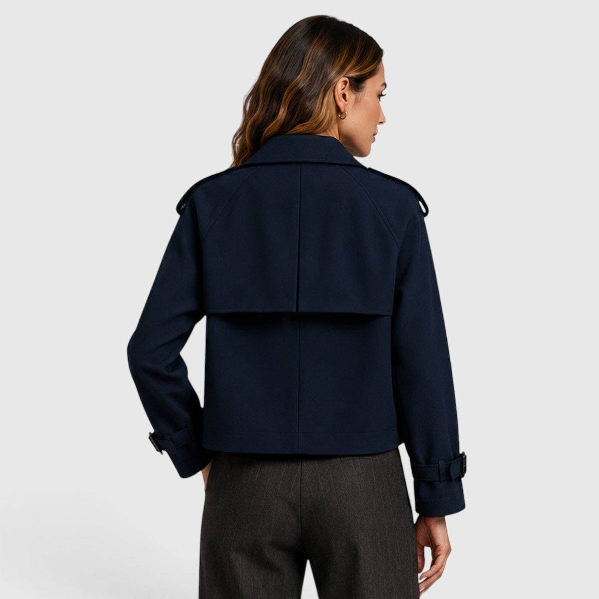 Trench Donna Doppiopetto Leggero Classico Smart Casual