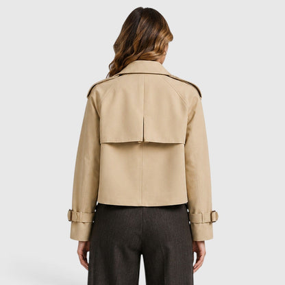 Trench Donna Doppiopetto Leggero Classico Smart Casual