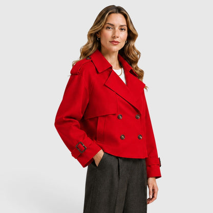 Trench Donna Doppiopetto Leggero Classico Smart Casual