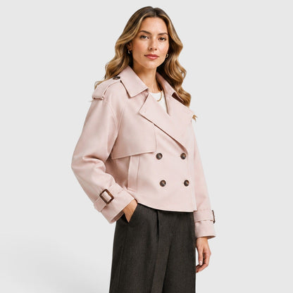 Trench Donna Doppiopetto Leggero Classico Smart Casual