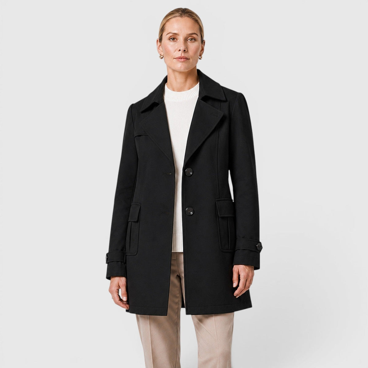 Trench Donna Lungo e Leggero Slim Smart Casual