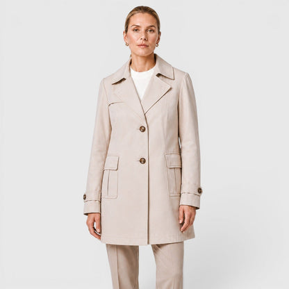 Trench Donna Lungo e Leggero Slim Smart Casual