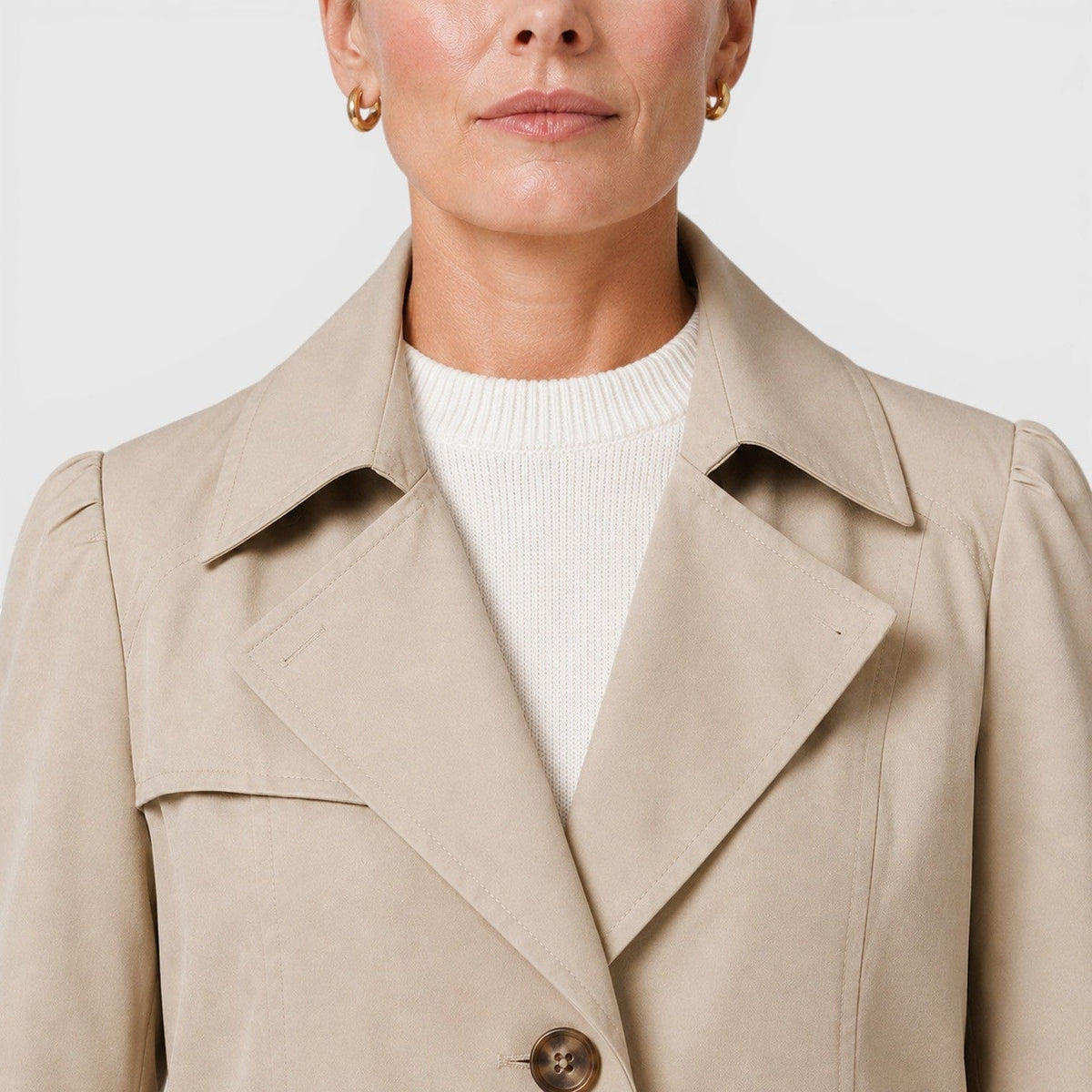 Trench Donna Lungo e Leggero Slim Smart Casual