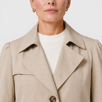 Trench Donna Lungo e Leggero Slim Smart Casual