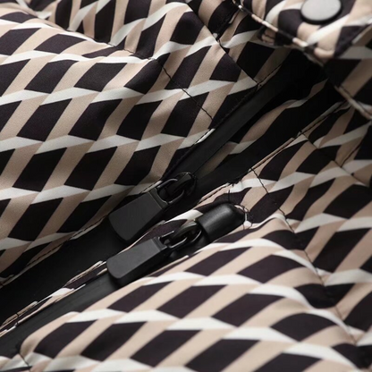 Damen Daunen Steppjacke mit Gürtel – Taillierte Winterjacke