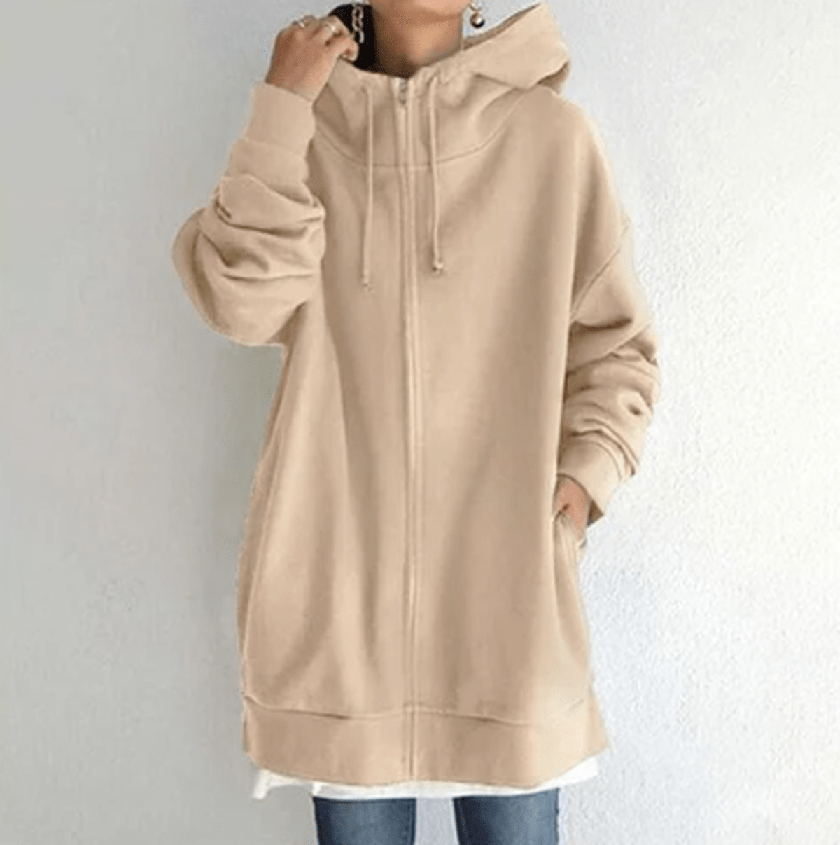 Damen Hoodie – Zip-Up Kapuzenjacke für Freizeit & Alltag