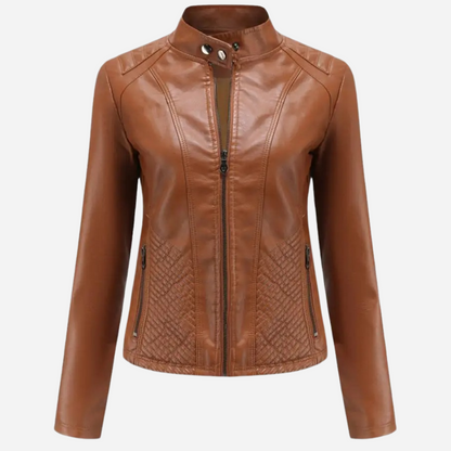 Damen Lederjacke Leicht – Stilvoll, Bequem & Vielseitig